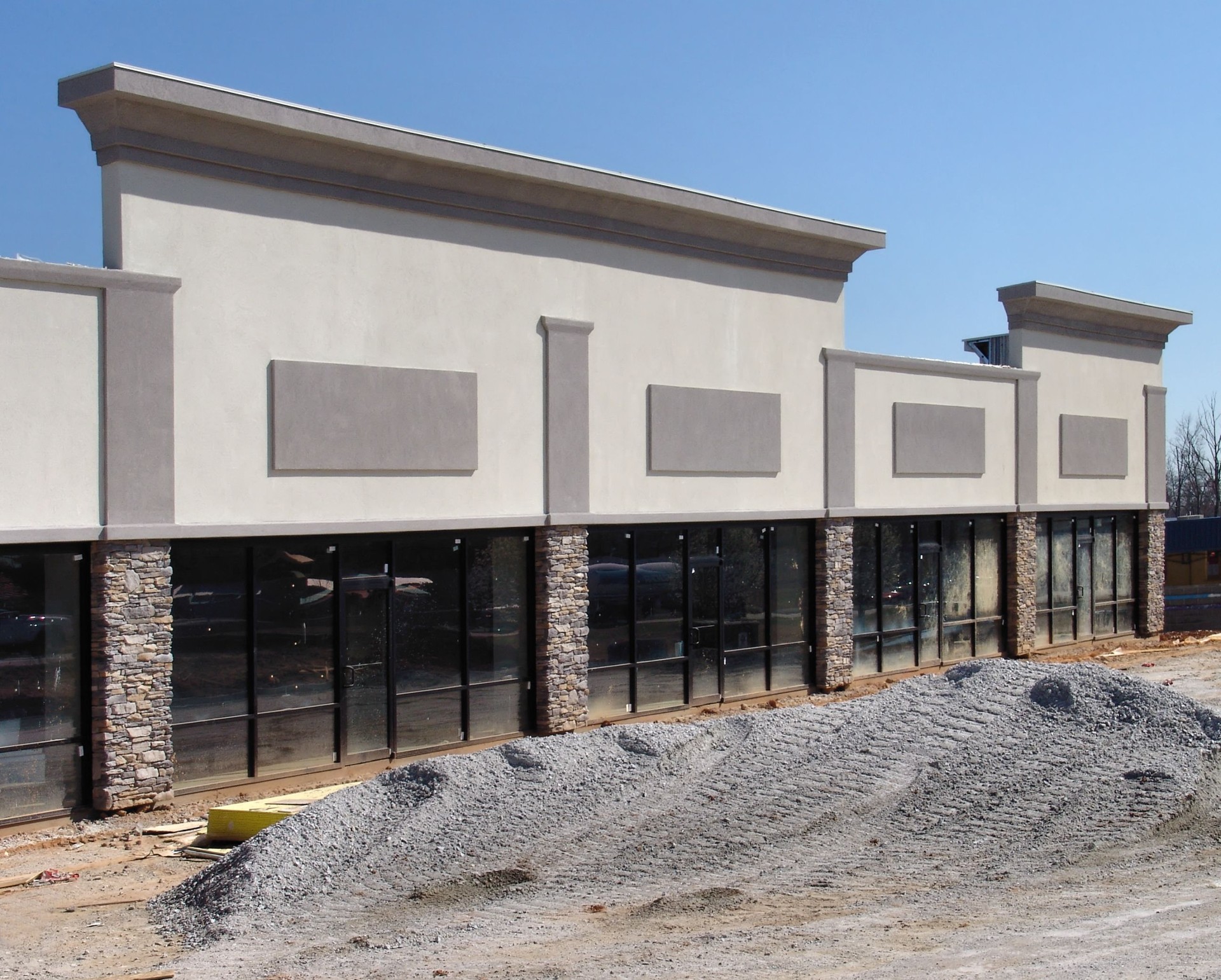 Strip Shopping Center Construction